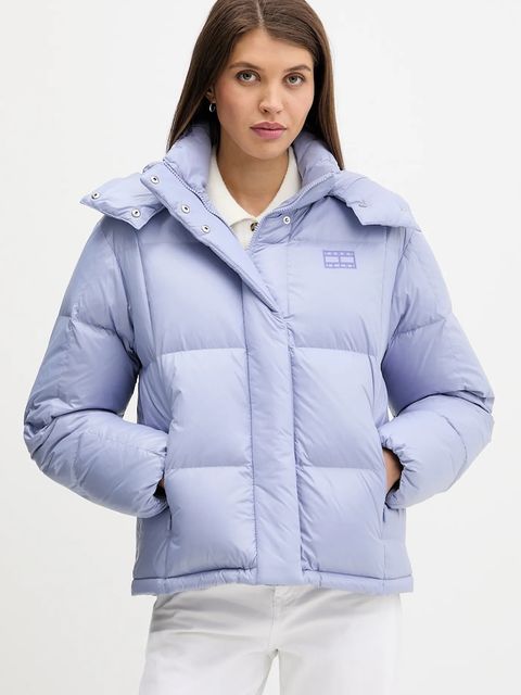 Tommy Jeans kurtka puchowa kolor fioletowy zimowa DW0DW22040 - zdjęcie produktu nr 1