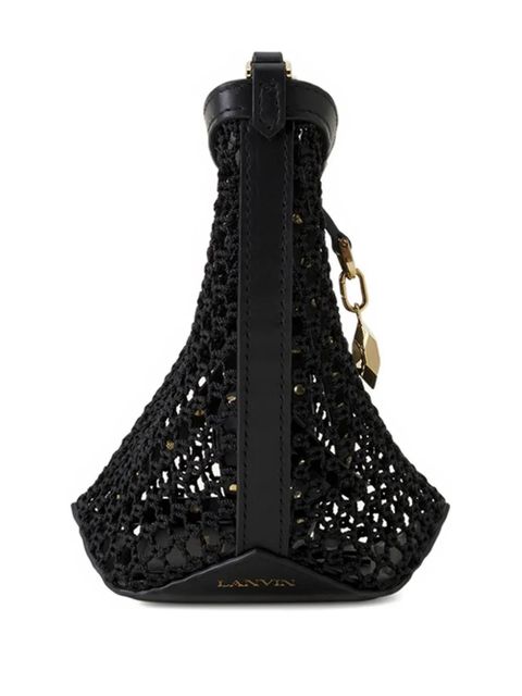 Lanvin studded bucket bag - Black