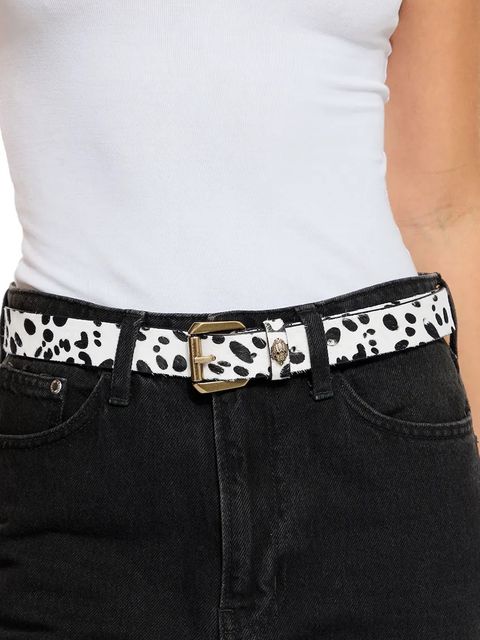 Kurt Geiger London pasek skórzany Kensington damski kolor beżowy 5256113109 - zdjęcie produktu nr 2