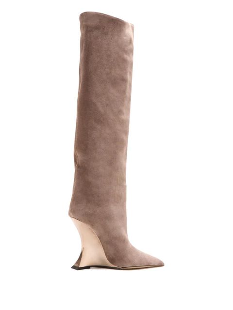 Paris Texas heel detail boots - Brown - zdjęcie produktu nr 2