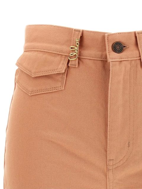 Chloé denim shorts - Neutrals