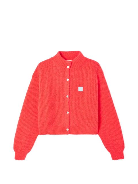 American Vintage buttoned east cardigan - Red - zdjęcie produktu nr 1
