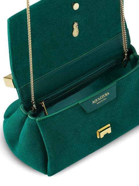 Aquazzura mini twist clutch bag - Green