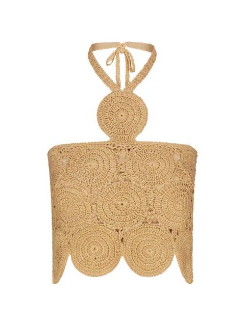 Simon Miller Atlas crochet top - Neutrals - zdjęcie produktu nr 1