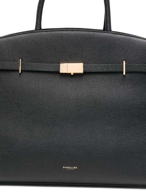 DeMellier large The Hudson clasp-fastening tote bag - Black