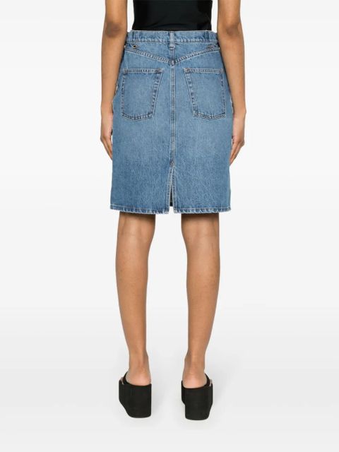 Coperni denim mini skirt - Blue
