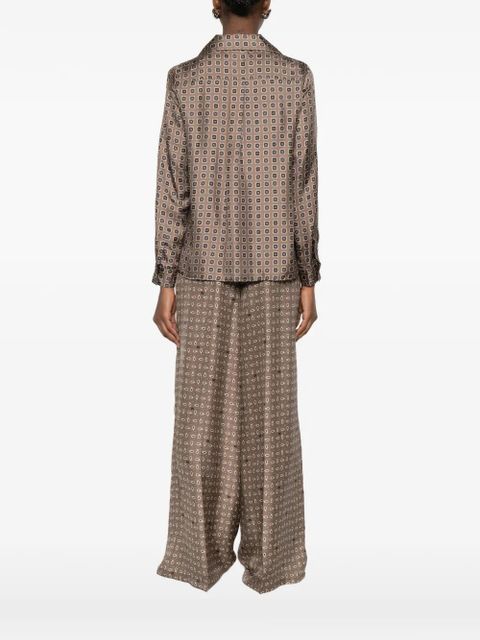 Max Mara Disco printed shirt - Neutrals