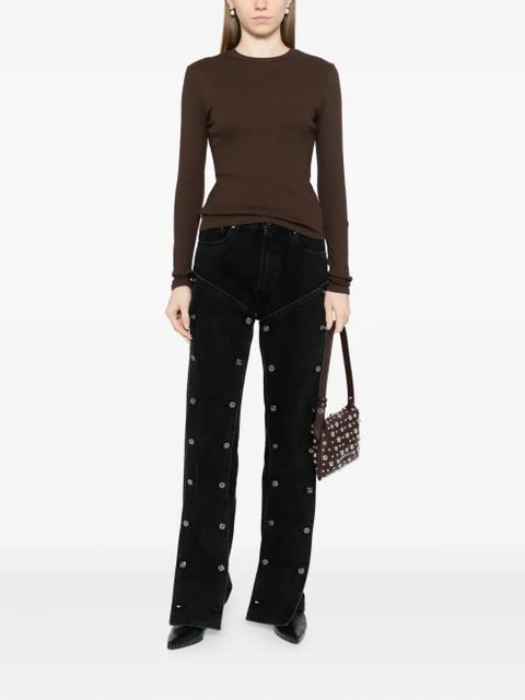 Reformation Davy T-shirt - Brown - zdjęcie produktu nr 2