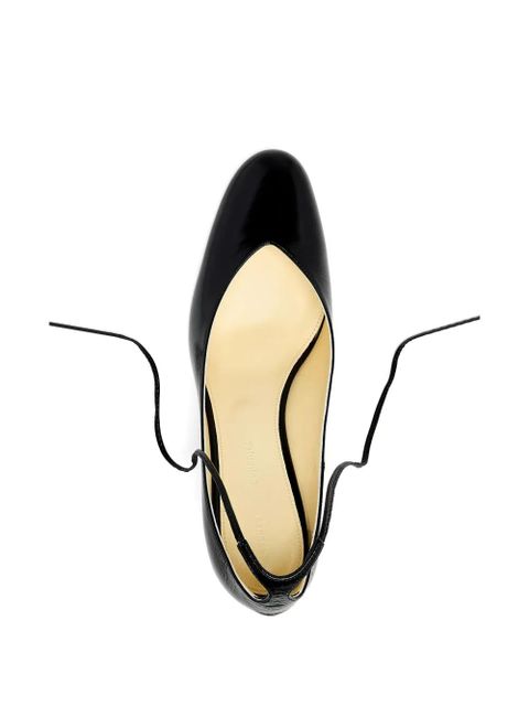 Proenza Schouler Uma ankle-tie pumps - Black - zdjęcie produktu nr 2