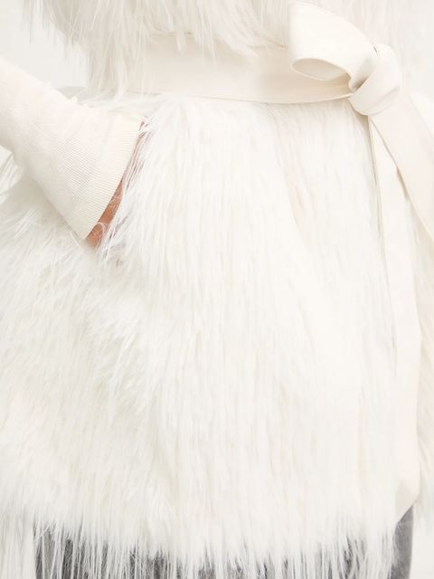 Pinko bezrękawnik kolor biały przejściowy 106044 A2ZO