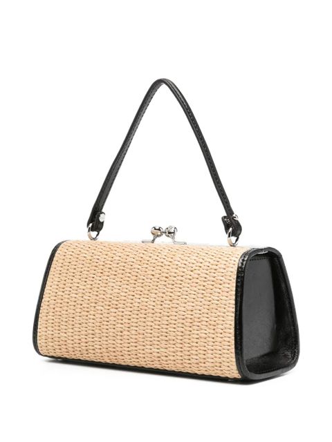 Vivienne Westwood XL Doll Orb-detail clutch bag - Neutrals