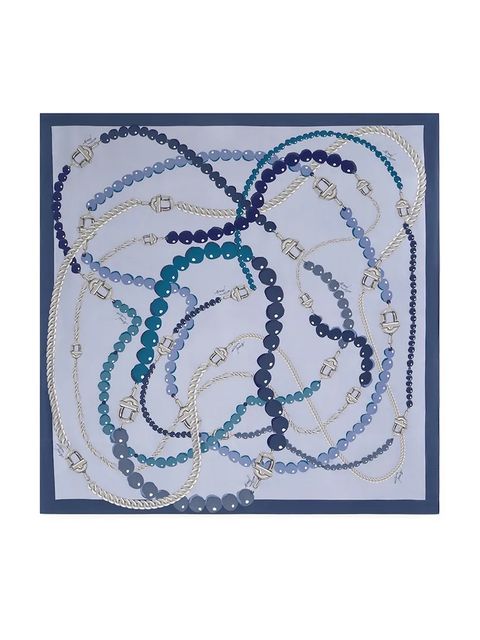 Tous chusta TEXTIL damska kolor niebieski wzorzysta 2002303634 - zdjęcie produktu nr 1