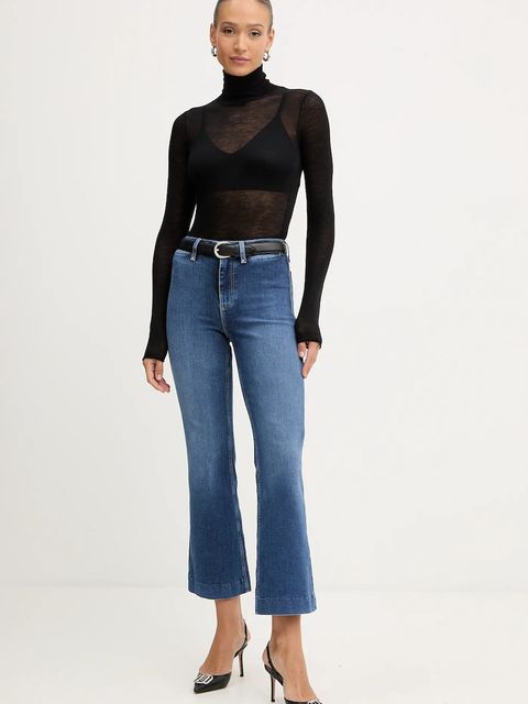 Guess jeansy CHARLIE damskie high waist W5YA74 D5PY3