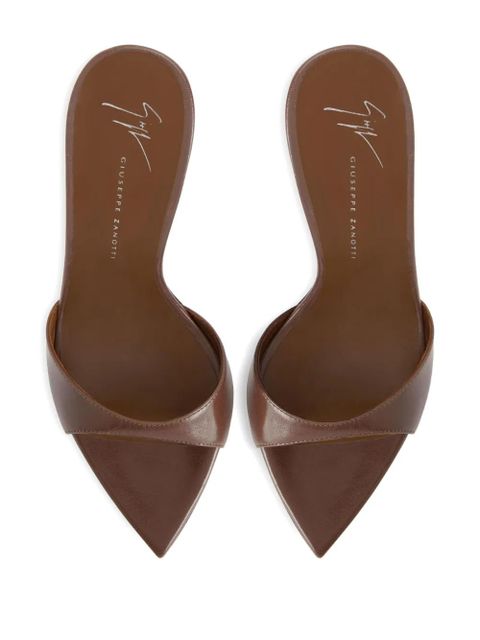 Giuseppe Zanotti 90mm Intriigo heeled sandals - Brown - zdjęcie produktu nr 2