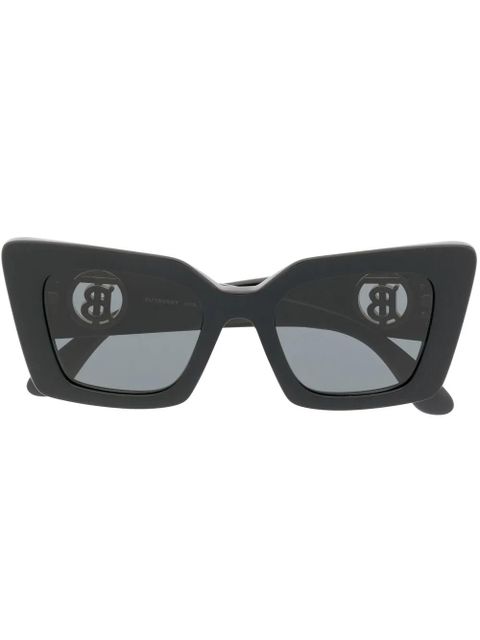 Burberry Eyewear Daisey TB Monogram sunglasses - Black - zdjęcie produktu nr 1