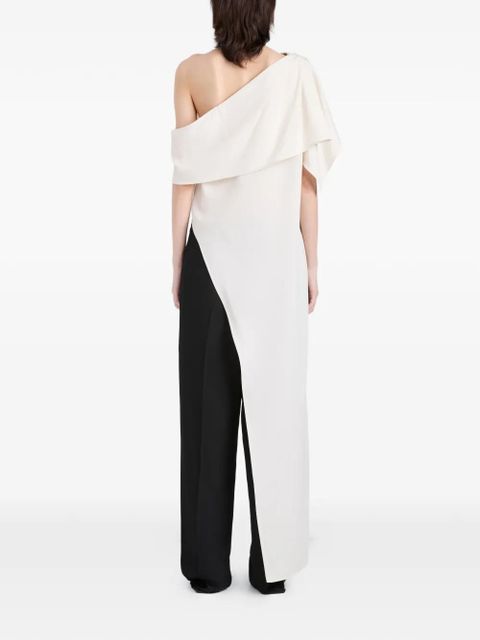 Proenza Schouler Haya one-shoulder top - Neutrals
