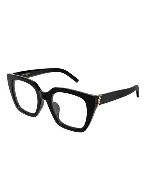 Saint Laurent Eyewear square glasses - Black