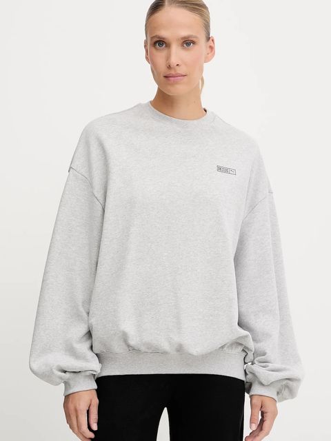 Puma bluza bawełniana PUMA x ROSÉ damska kolor szary gładka 633803 - zdjęcie produktu nr 1