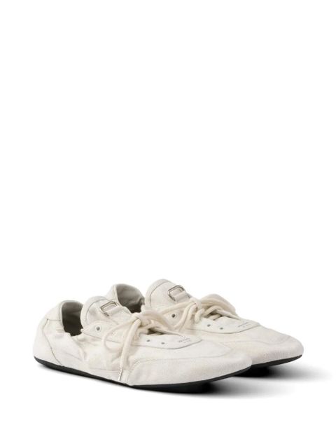 Prada Collapse denim sneakers - Neutrals - zdjęcie produktu nr 2