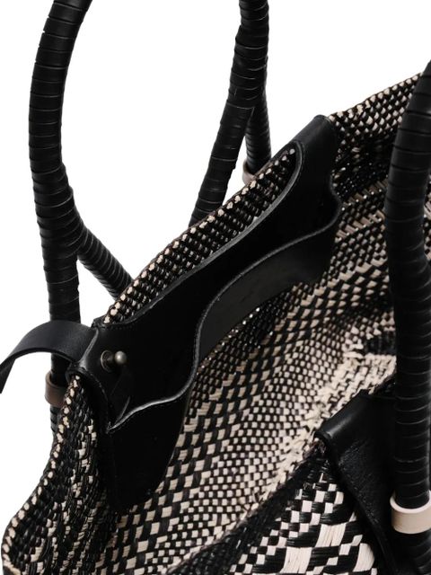 Johanna Ortiz Swaying Silhouettes tote bag - Black