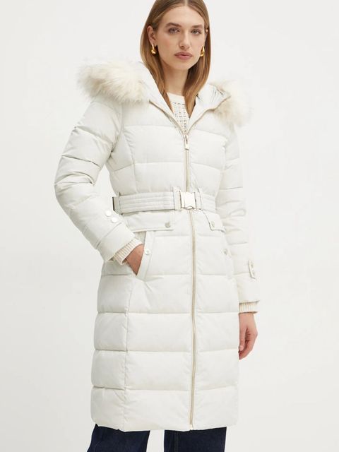 Morgan kurtka puchowa GARENA damska kolor beżowy zimowa GARENA - zdjęcie produktu nr 1