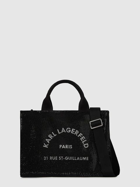 Karl Lagerfeld torebka K/RSG kolor czarny A4W50011 - zdjęcie produktu nr 1