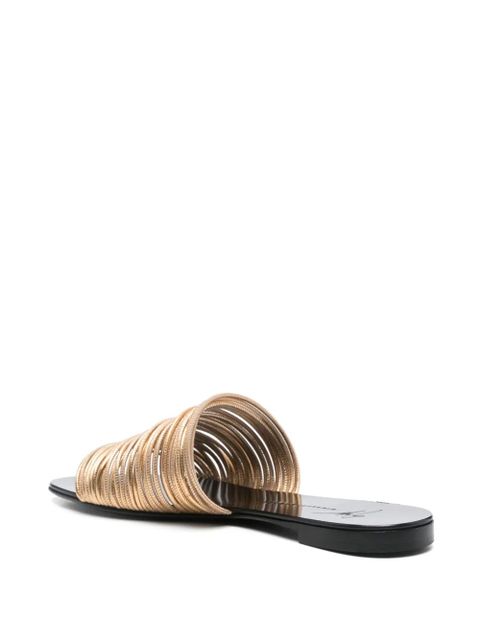 Giuseppe Zanotti Clio Flat sandals - Gold