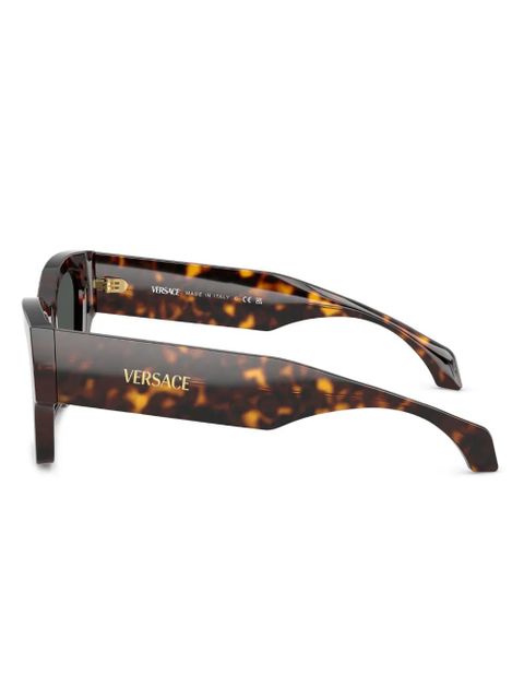 Versace Eyewear wayfarer-frame sunglasses - Brown