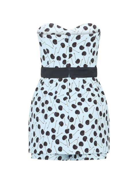 Valentino Garavani bow mini dress - Blue - zdjęcie produktu nr 2