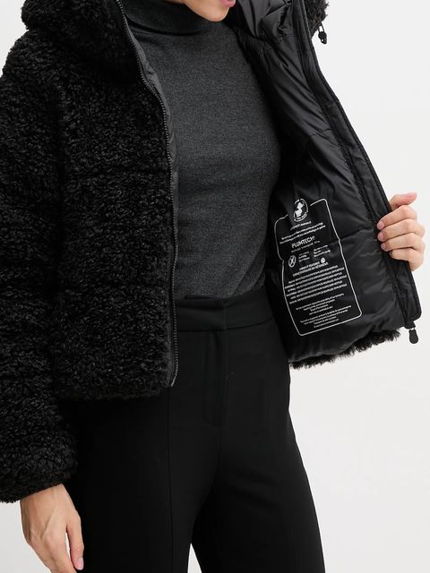 Save The Duck kurtka DADA kolor czarny zimowa D32369W.CURL21