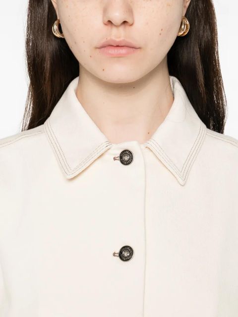 Max Mara Nettare denim jacket - Neutrals