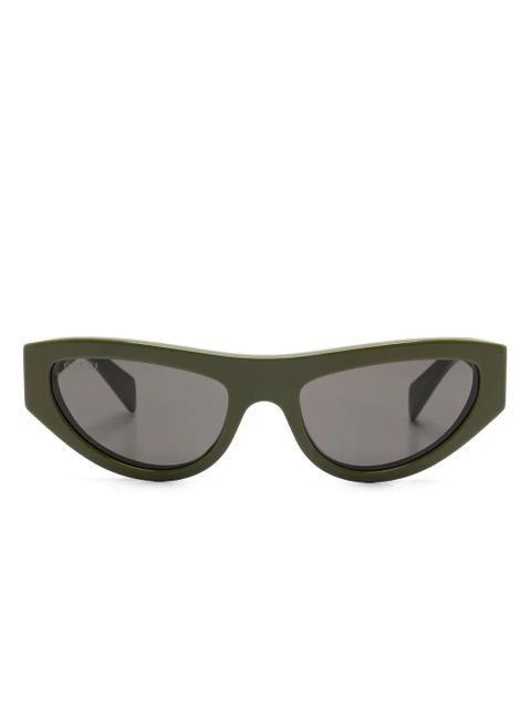 Gucci Eyewear cat-eye sunglasses - Green - zdjęcie produktu nr 1