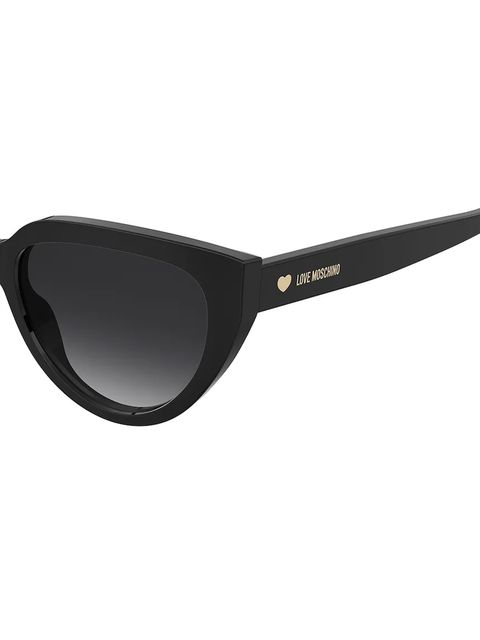 Love Moschino okulary przeciwsłoneczne damskie kolor czarny MOL095/S