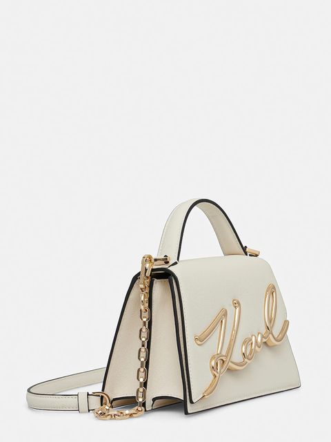 Karl Lagerfeld torebka K/SIGNATURE kolor biały A1W30038