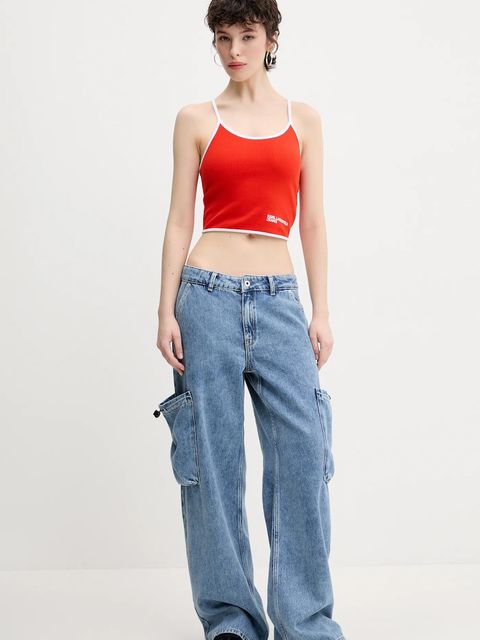 Karl Lagerfeld Jeans jeansy damskie high waist A2W10043