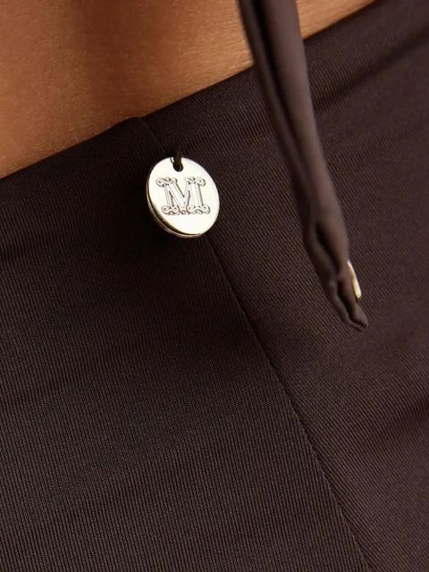 Max Mara Sabina high-rise bikini briefs - Brown