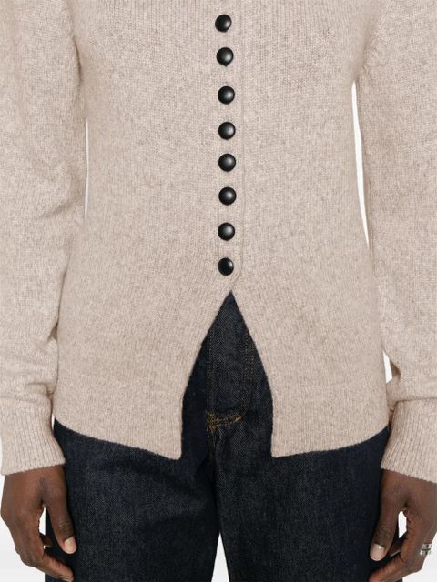 KHAITE cashmere cardigan - Neutrals
