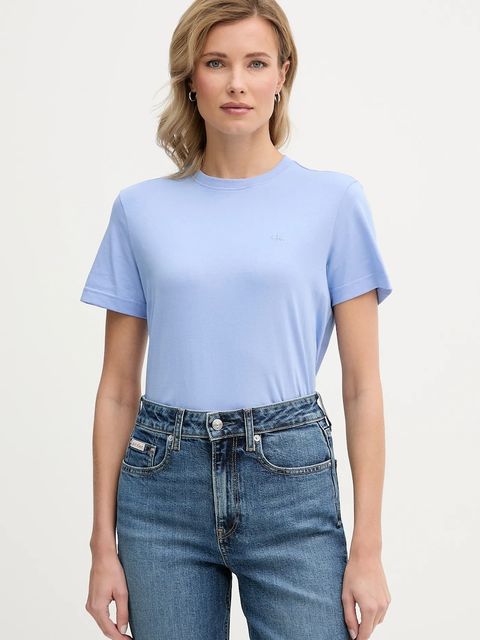 Calvin Klein Jeans t-shirt bawełniany - zdjęcie produktu nr 1