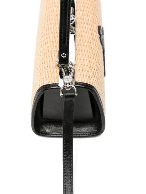 Vivienne Westwood XL Doll Orb-detail clutch bag - Neutrals
