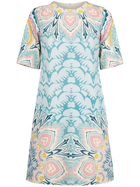 ETRO paisley-print minidress - Blue - zdjęcie produktu nr 1