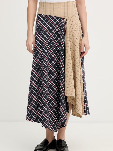 Barbour spódnica bawełniana Dalbury