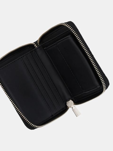 Guess portfel ALDINA damski kolor czarny SWGG96 63137