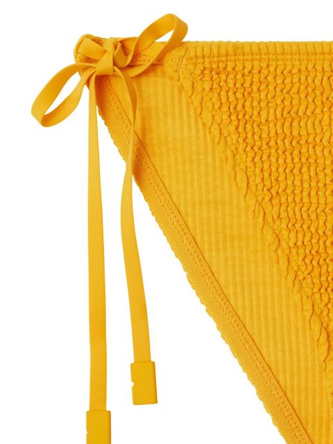 Burberry side-tie bikini briefs - Yellow