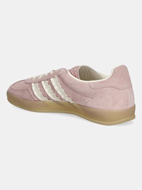 adidas Originals sneakersy zamszowe Gazelle Indoor damskie kolor różowy JS1413