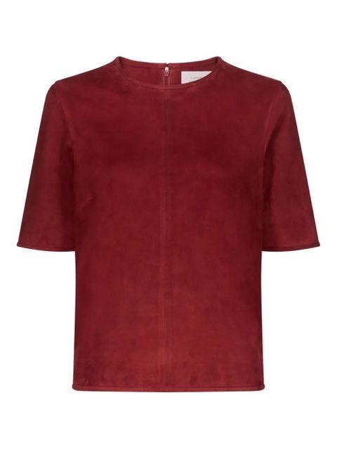 LouLou de Saison short-sleeve crew-neck T-shirt - Red - zdjęcie produktu nr 1