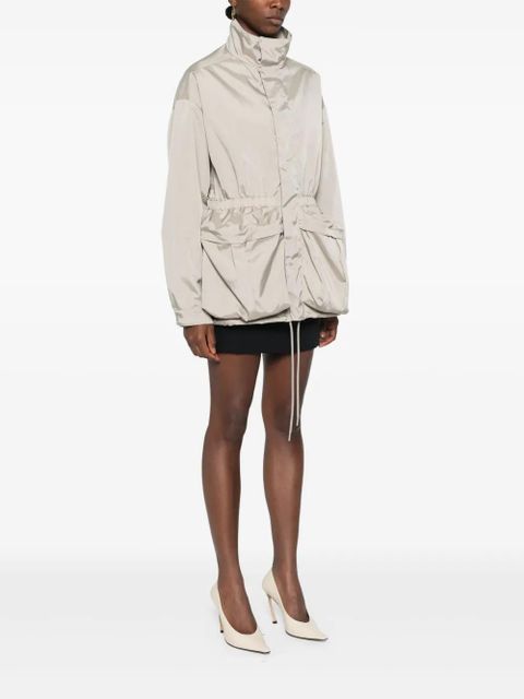 WARDROBE.NYC drawstring zip-up parka - Neutrals