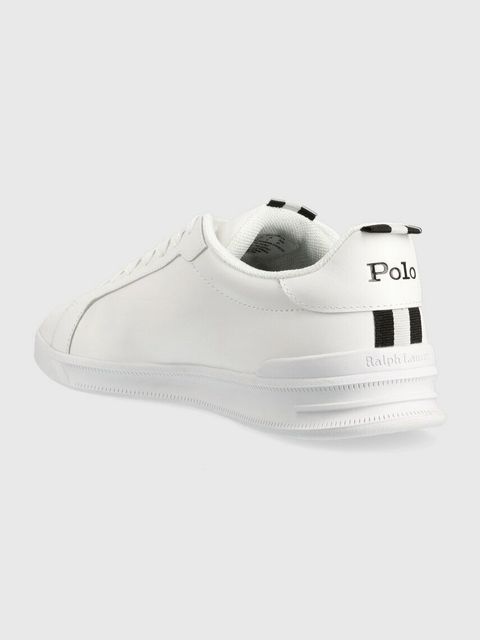 Polo Ralph Lauren sneakersy skórzane Hrt Ct II kolor biały 809860883006