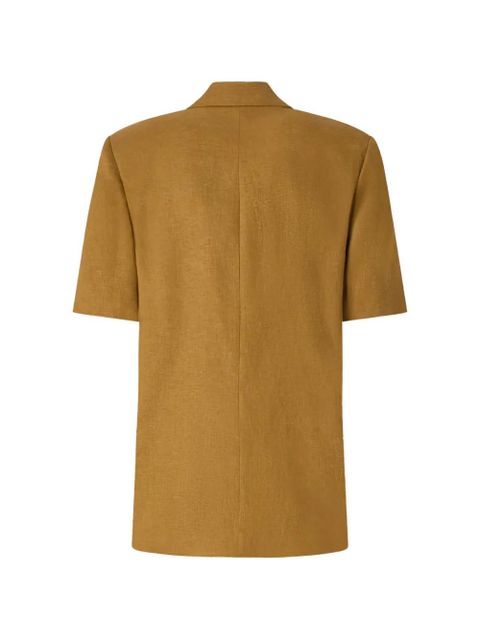 PINKO short-sleeve blazer - Brown - zdjęcie produktu nr 2