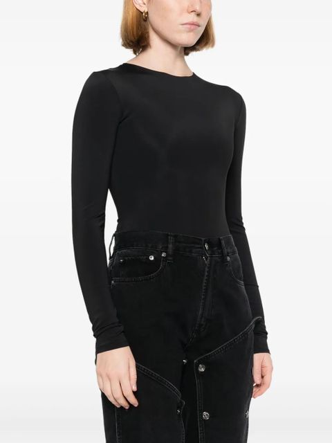 ENTIRE STUDIOS long-sleeved bodysuit - Black