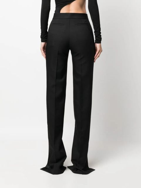 Off-White split-hem tailored trousers - Black